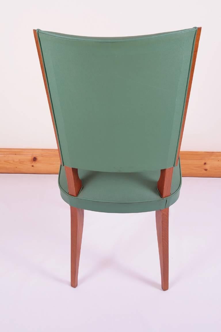 Mid-20th Century Art Deco French Dining Chairs For Sale