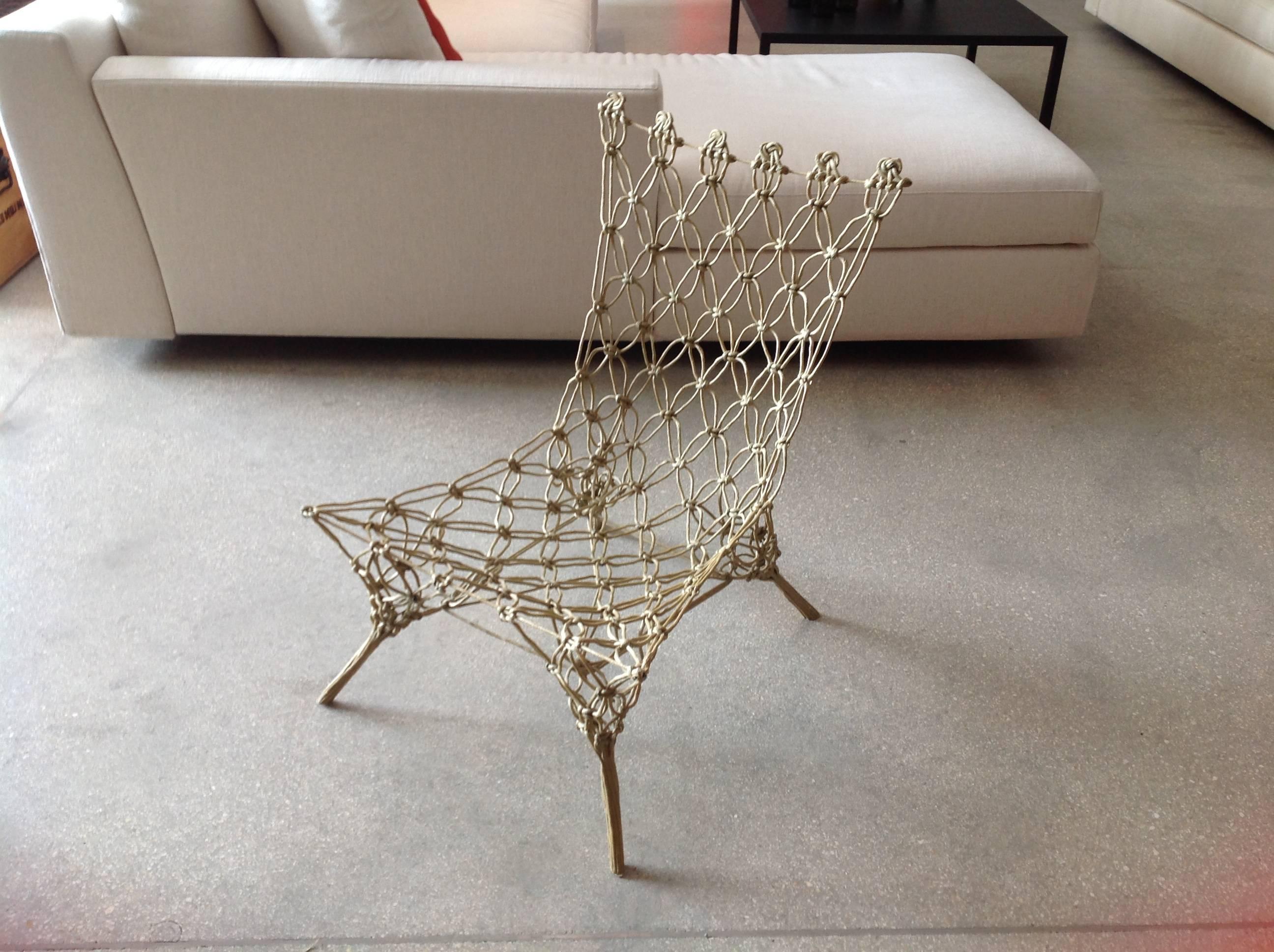 knotted chair cappellini