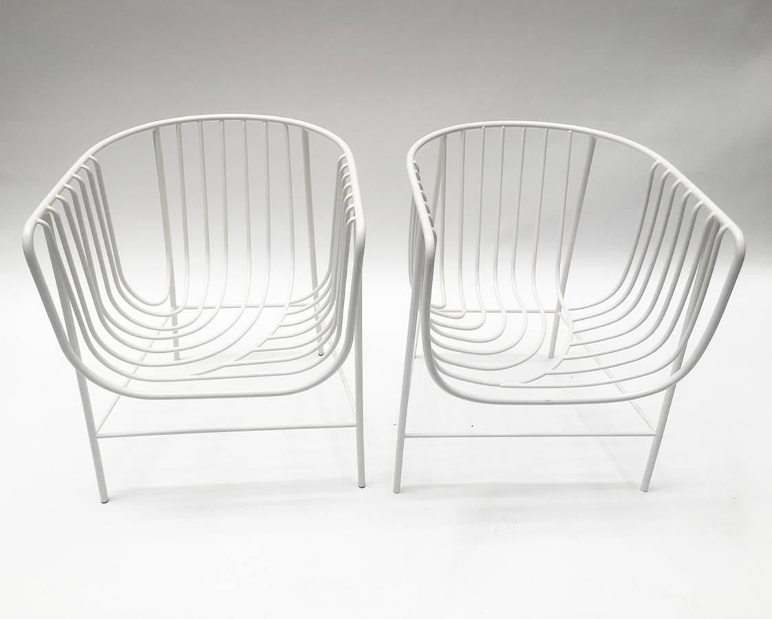 Nendo Sekitei Outdoor Chair Set of Two at 1stDibs