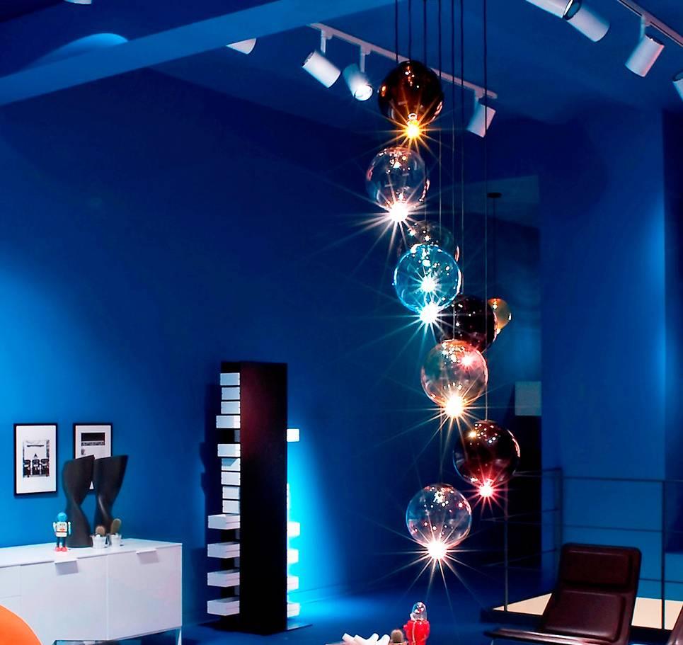 Minimalist Johan Lindsten Meltdown Hanging Light Fixture