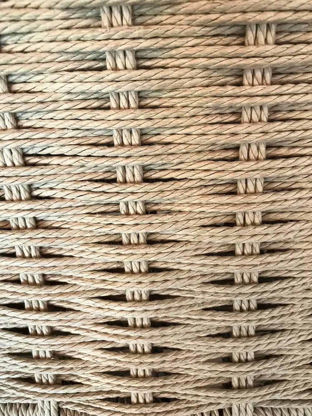 woven rope dining chairs
