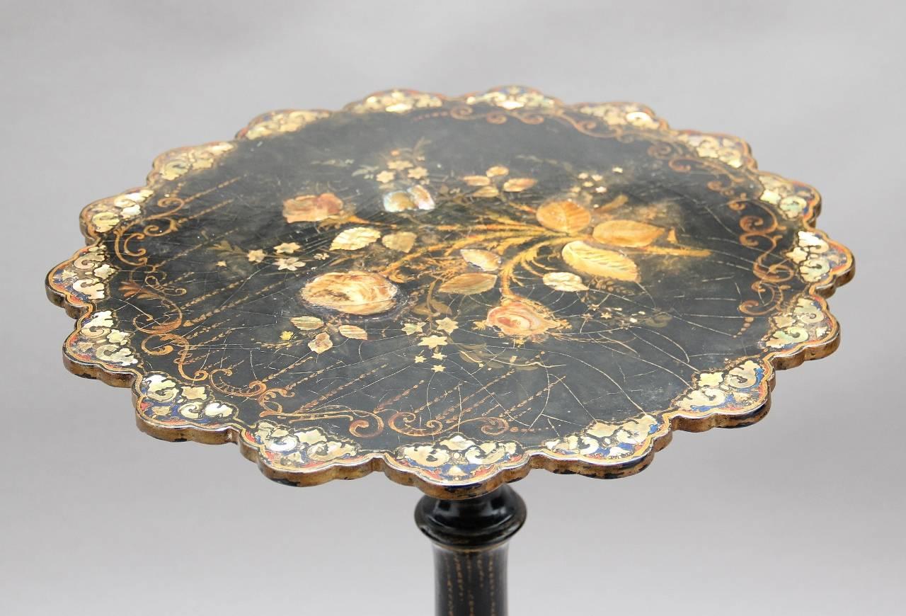 Victorian 19th Century Chinoiserie Table
