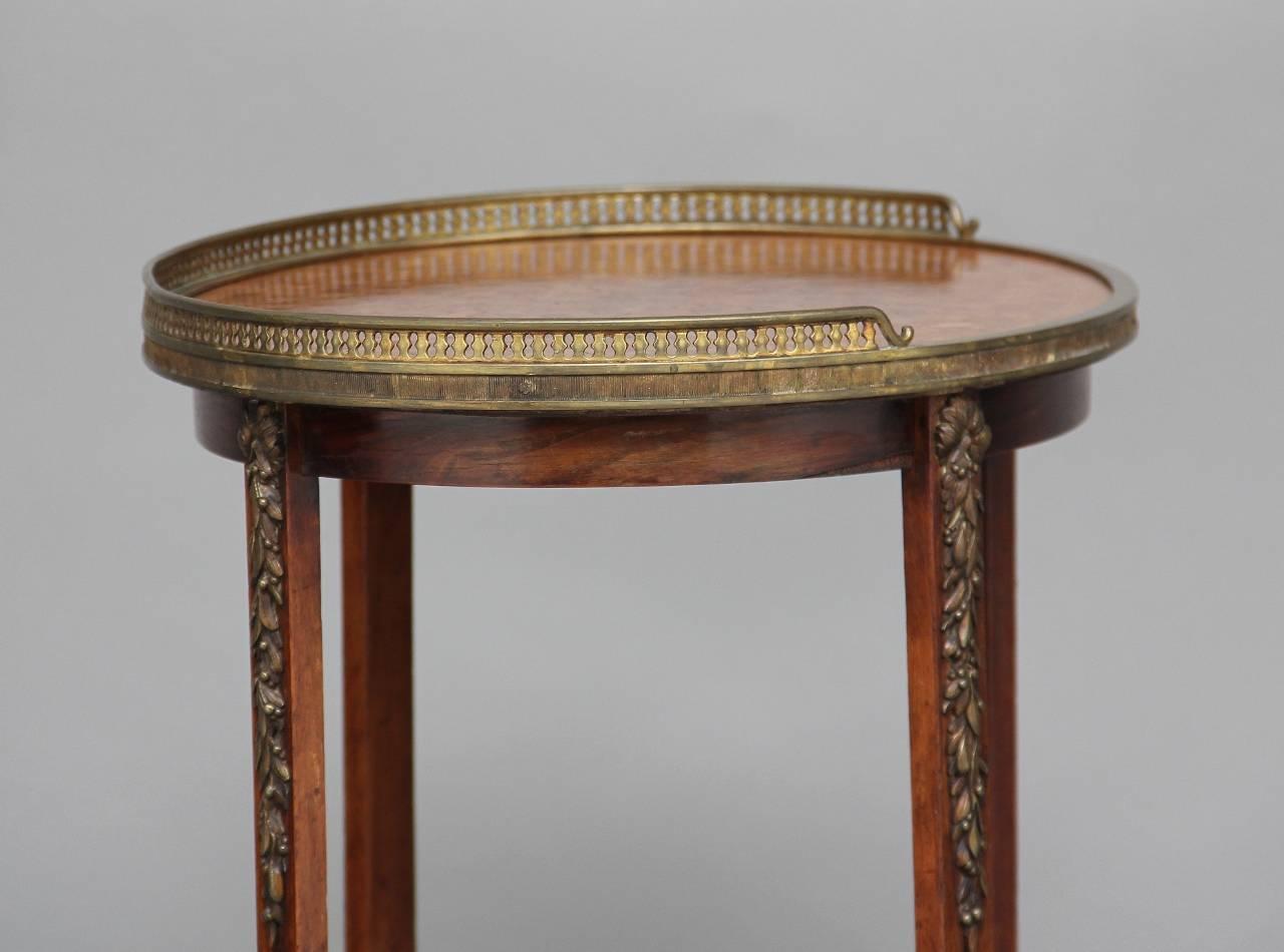 19th Century Kingwood and Parquetry Etagere 2