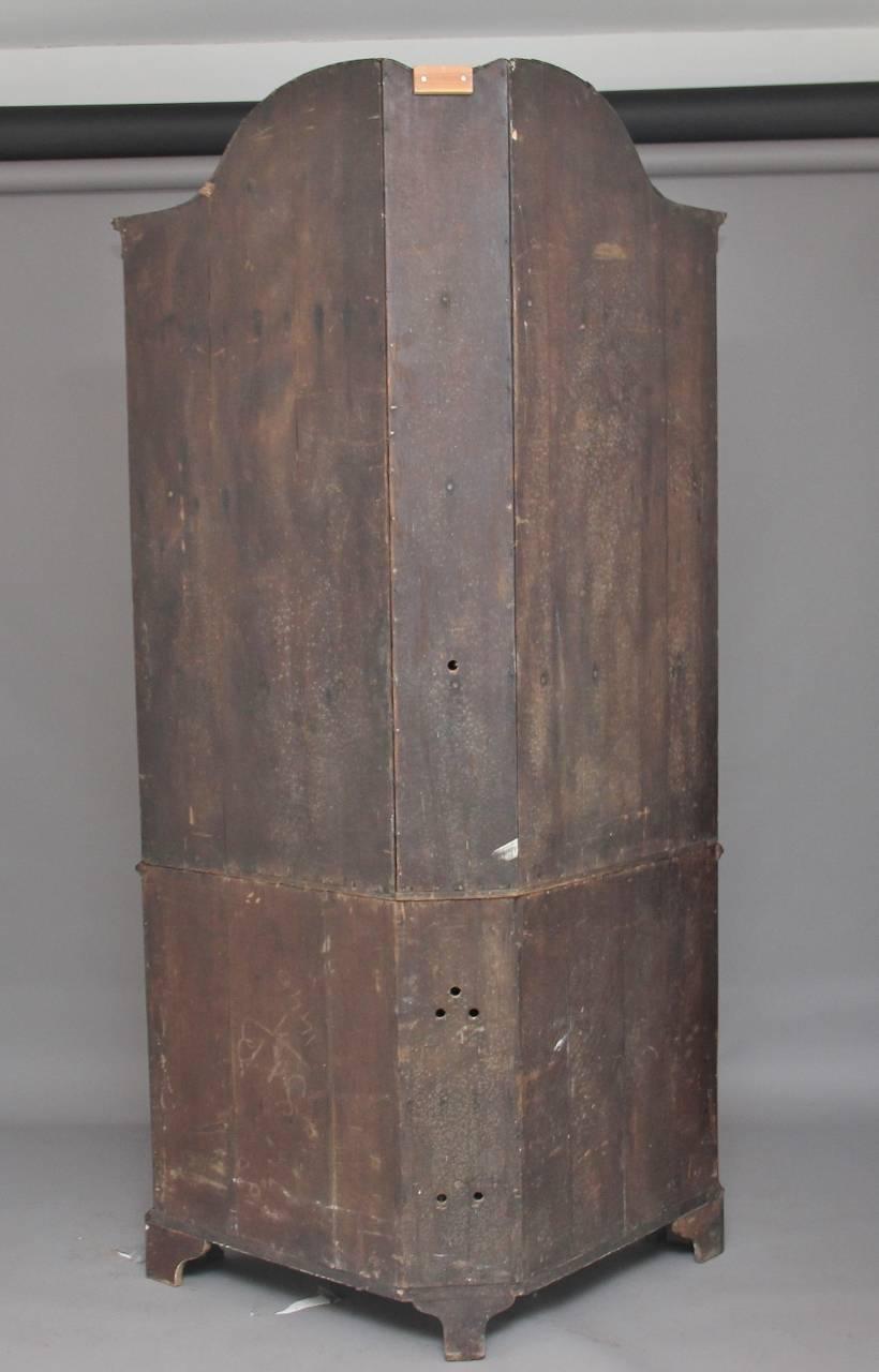Niederländischer Mahagoni-Eckschrank aus dem 18. Jahrhundert im Angebot 3