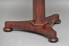 19th Century Mahogany Circular Dumbwaiter