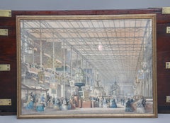 Set of Four 19th Century Hand Colored Prints of the 1851 Great Exhibition