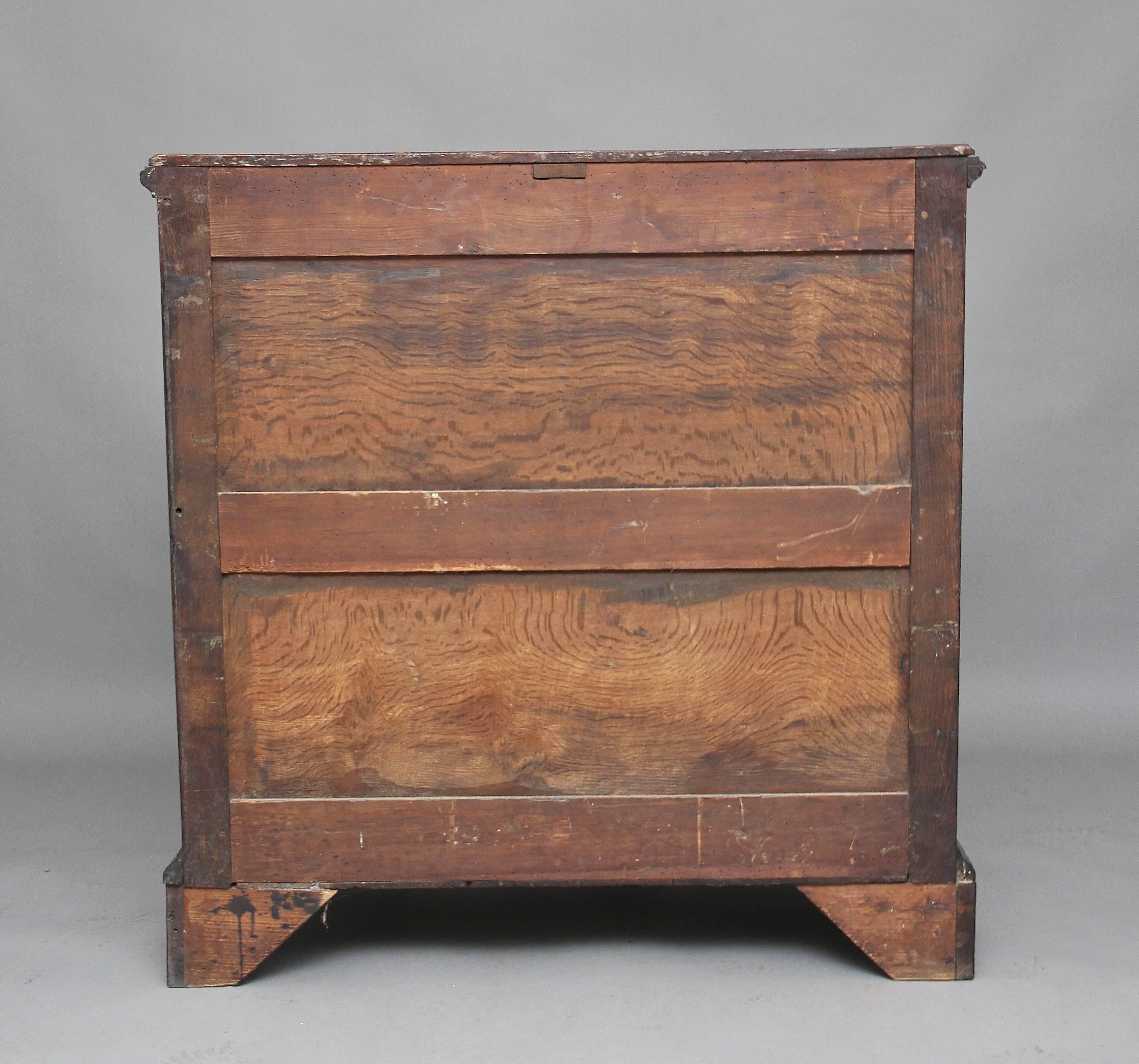 17th Century Oak Chest of Drawers 3