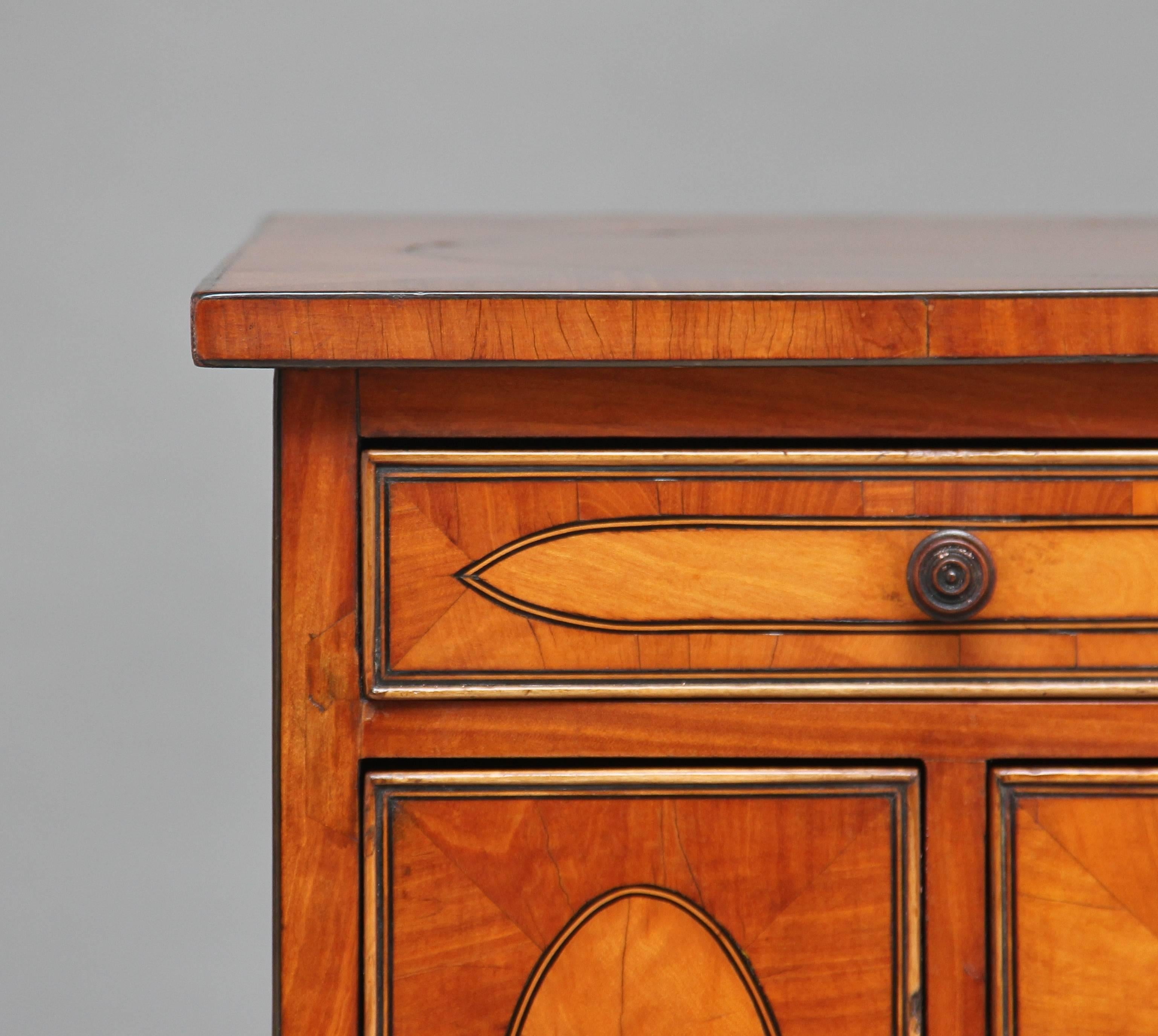 Early 19th Century Satinwood Cabinet 1