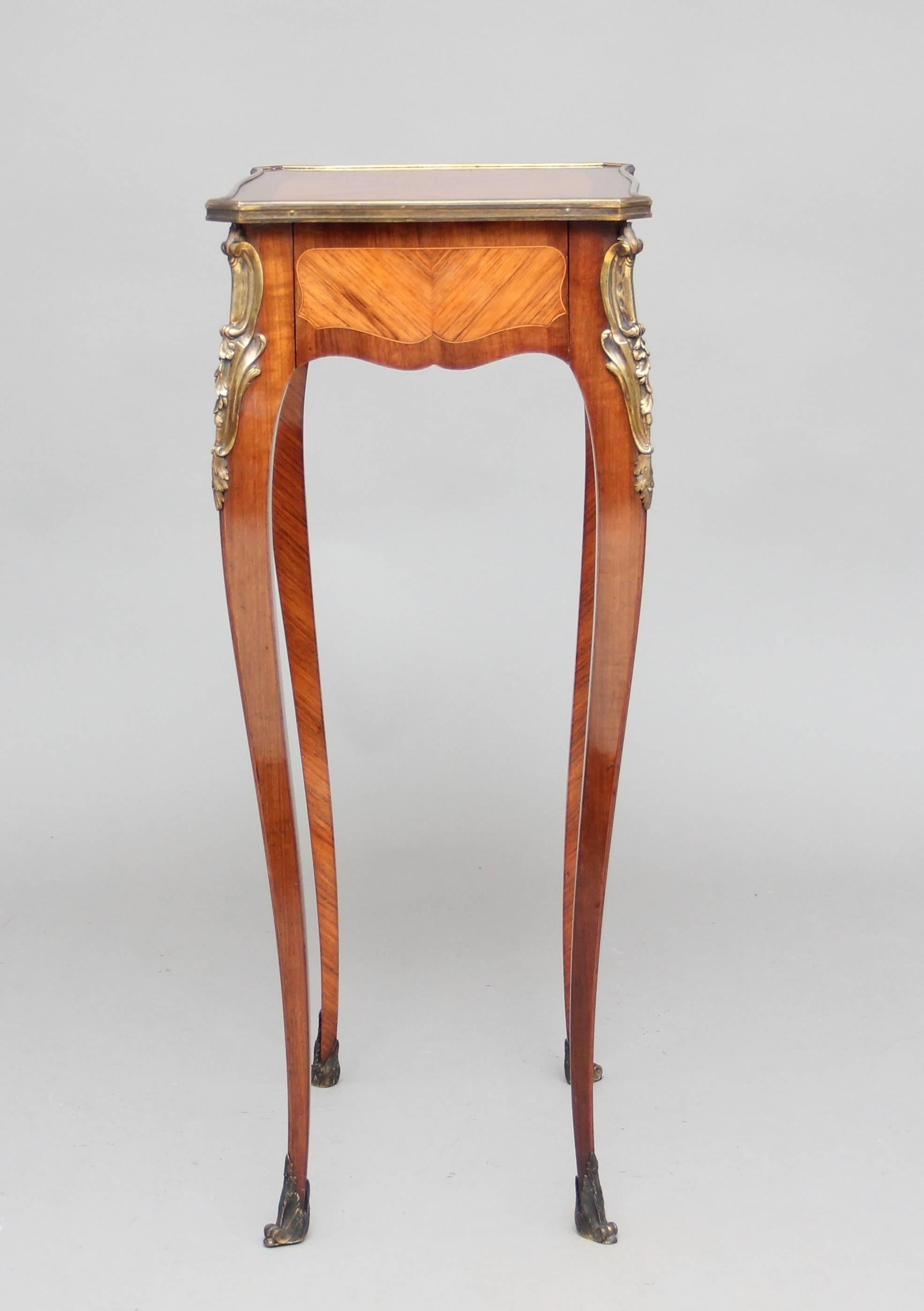 19th Century French Kingwood Side Table 2