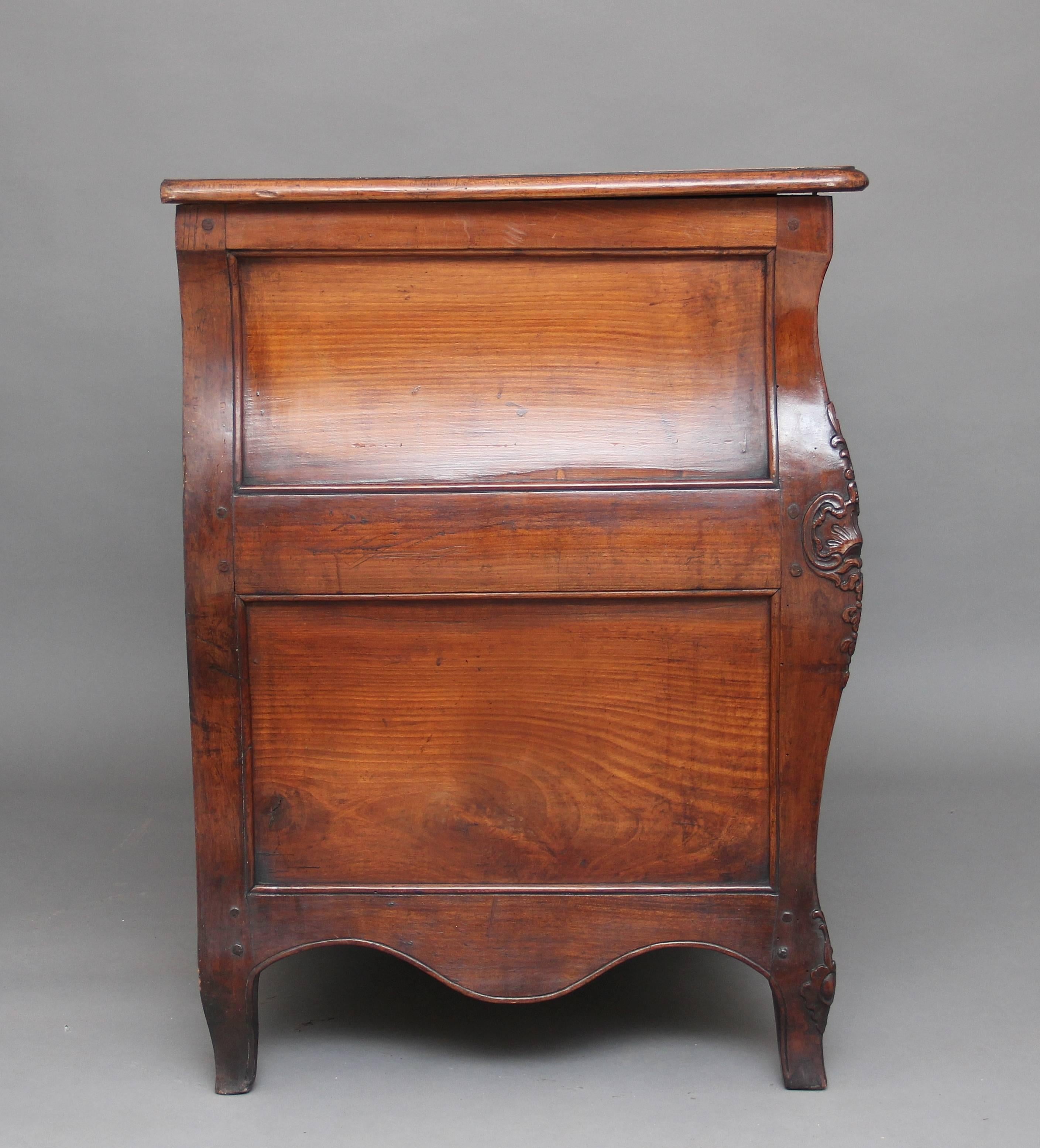 Late 18th Century 18th Century French Cherry Wood Commode