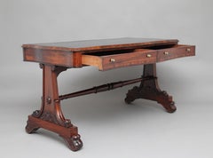 19th Century Rosewood Writing/Sofa Table