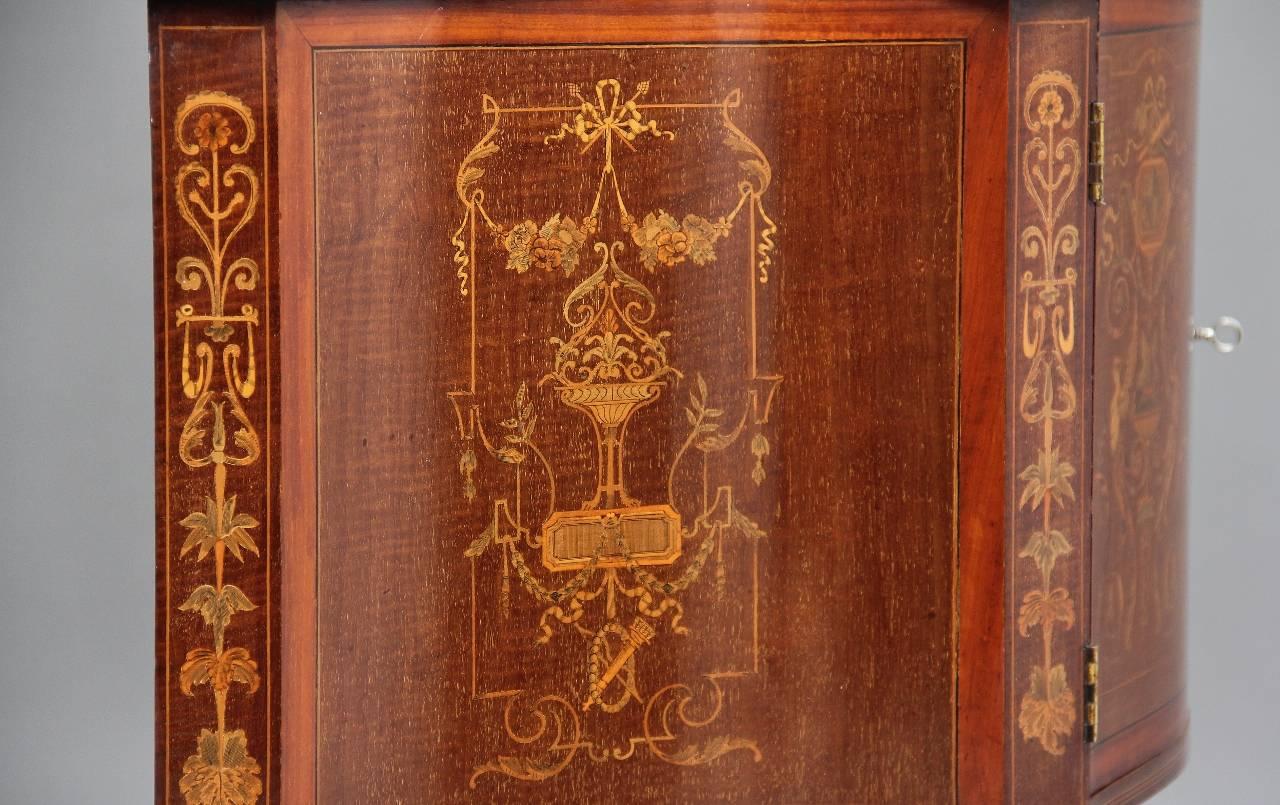 19th Century Mahogany Display Cabinet 3