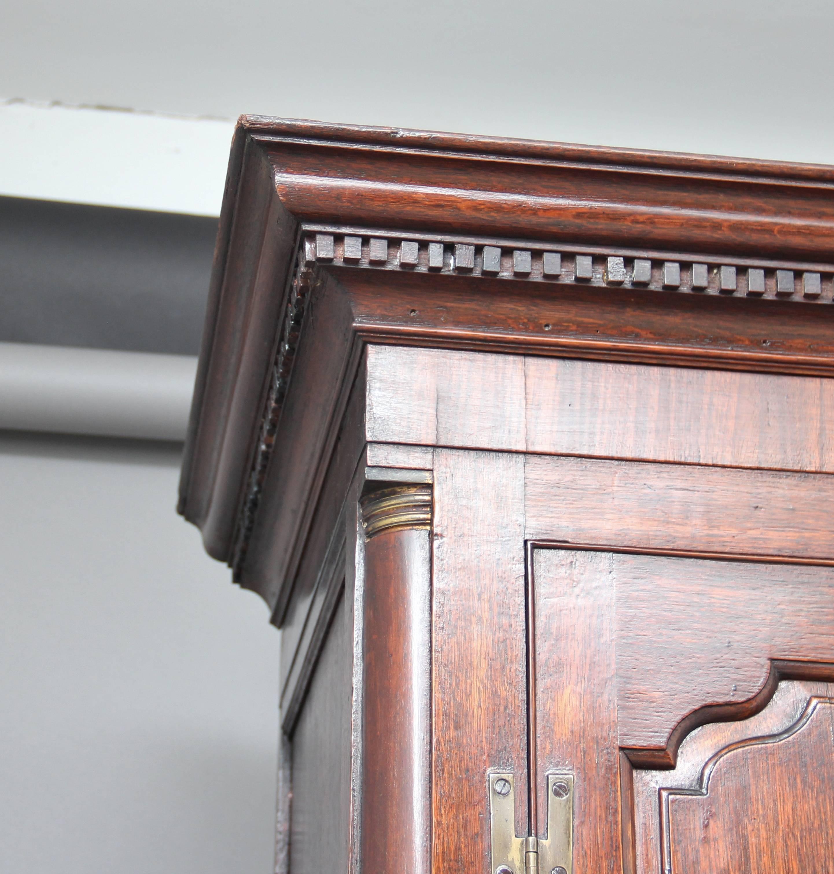 Late 18th Century 18th Century Oak Housekeepers Cupboard