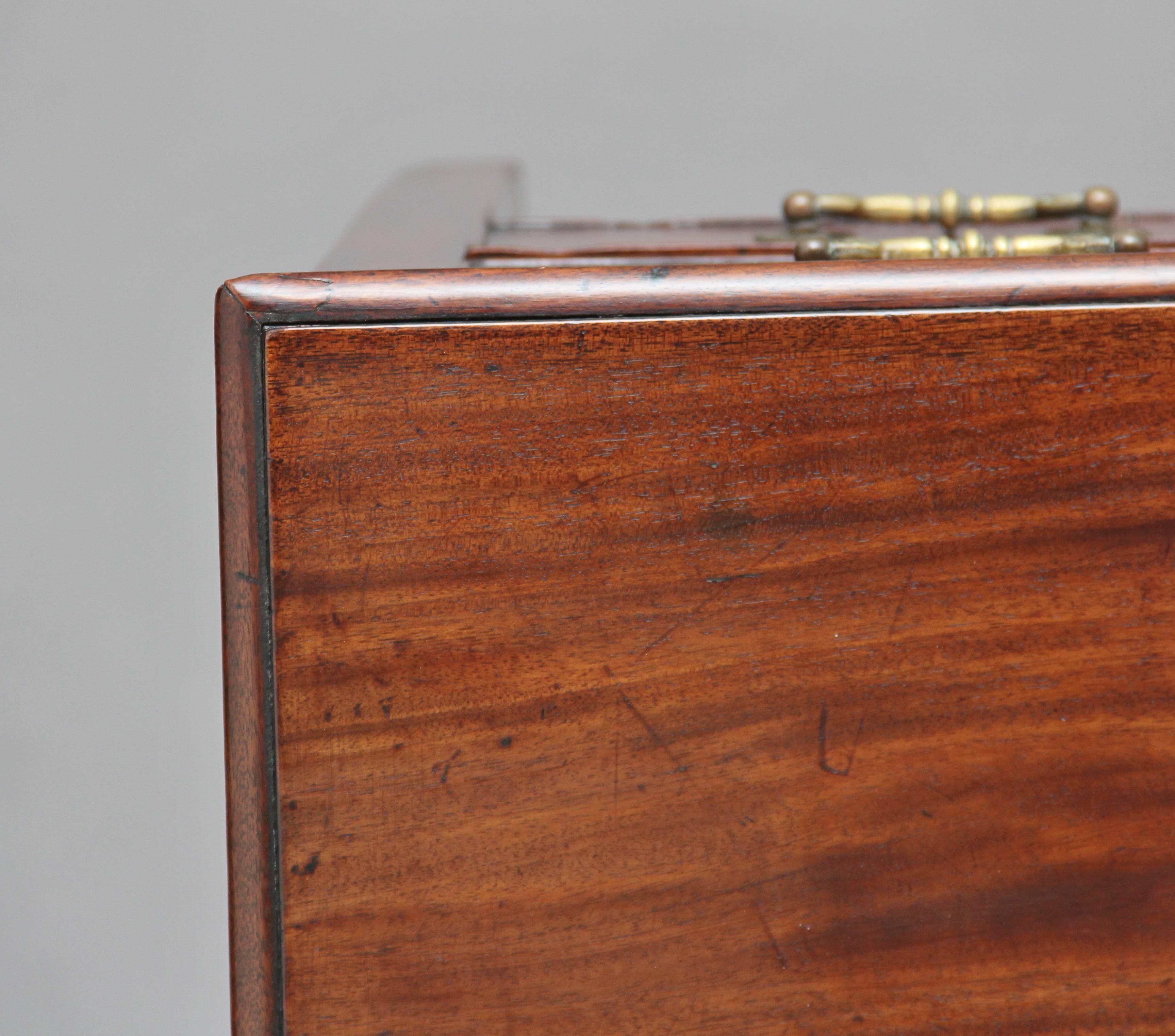 18th Century Mahogany Lowboy or Side Table 2