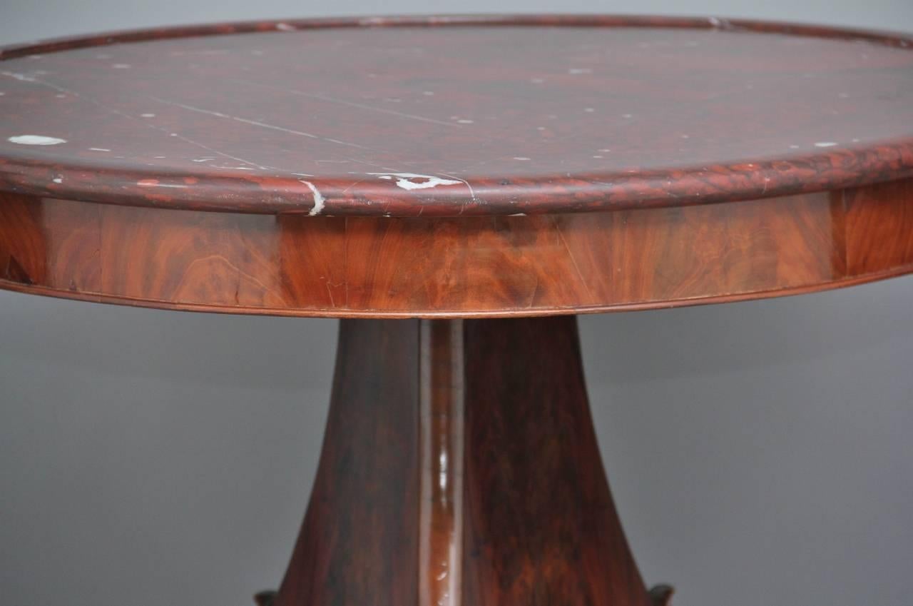 19th Century Mahogany Gueridon Table 3