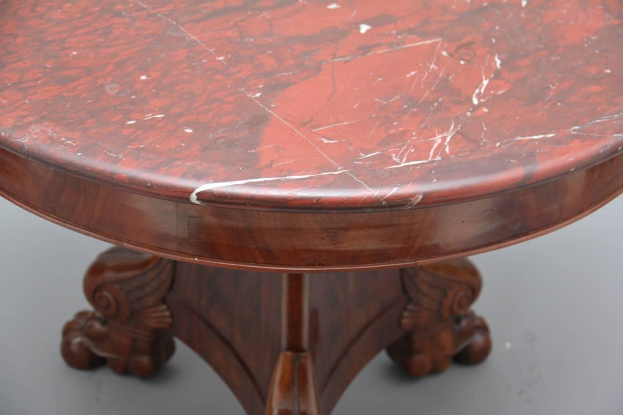 19th Century Mahogany Gueridon Table 4