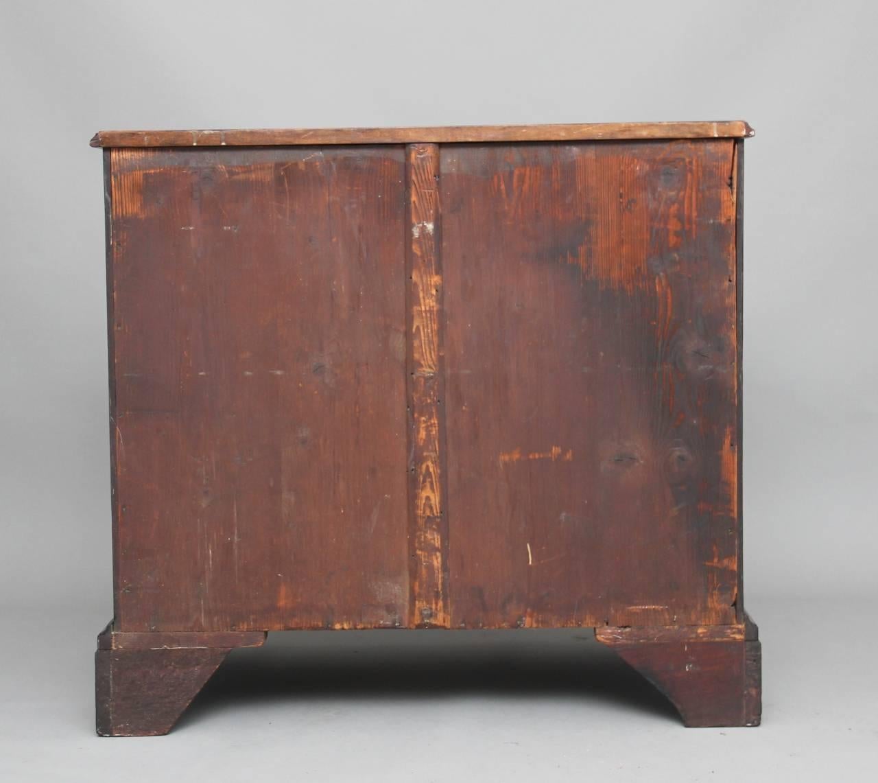 18th Century Mahogany Chest with Slide 2