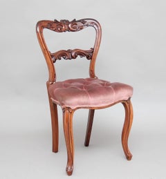 Set of Six 19th Century Rosewood Dining Chairs