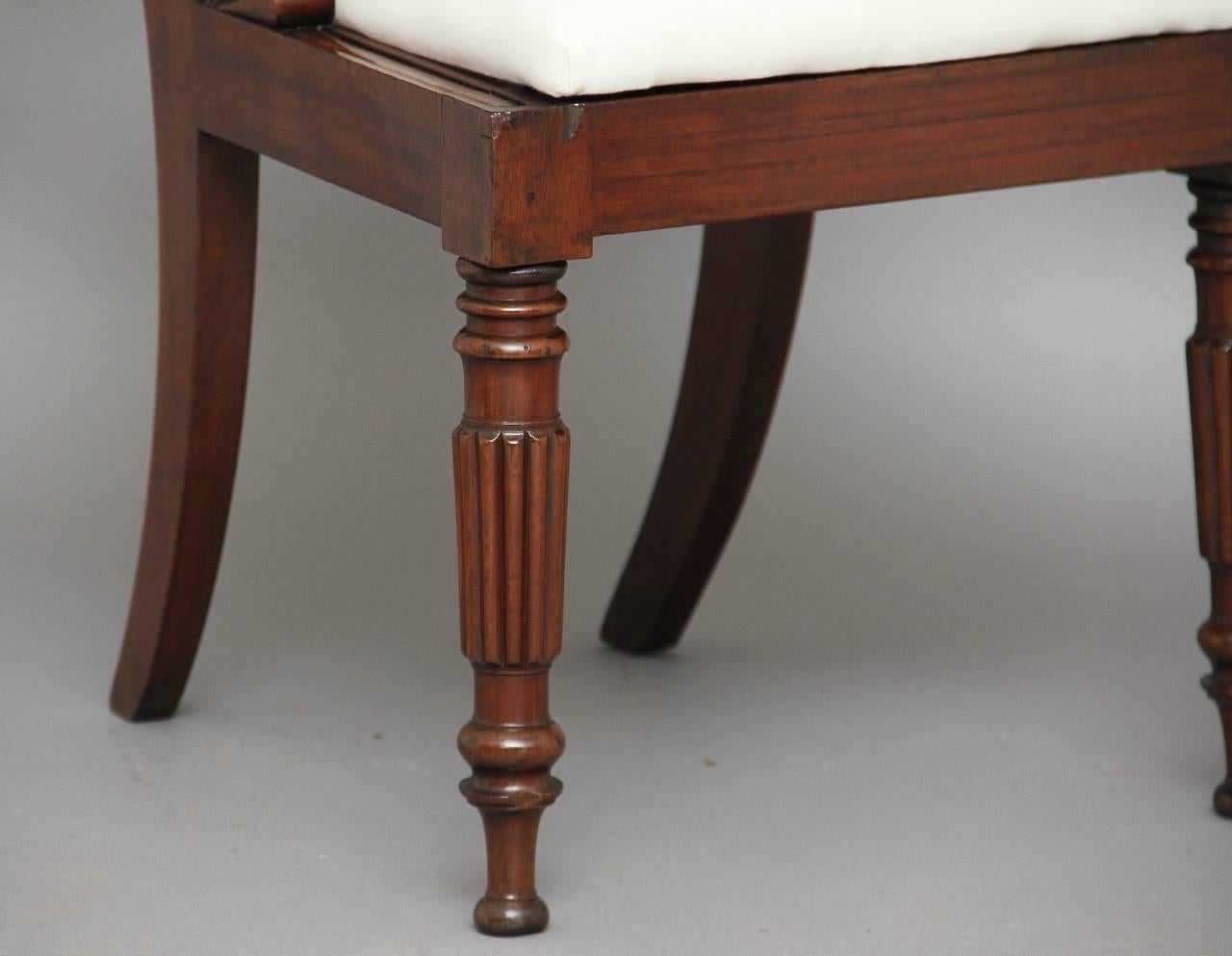 Set of Four 19th Century Dining Chairs 1