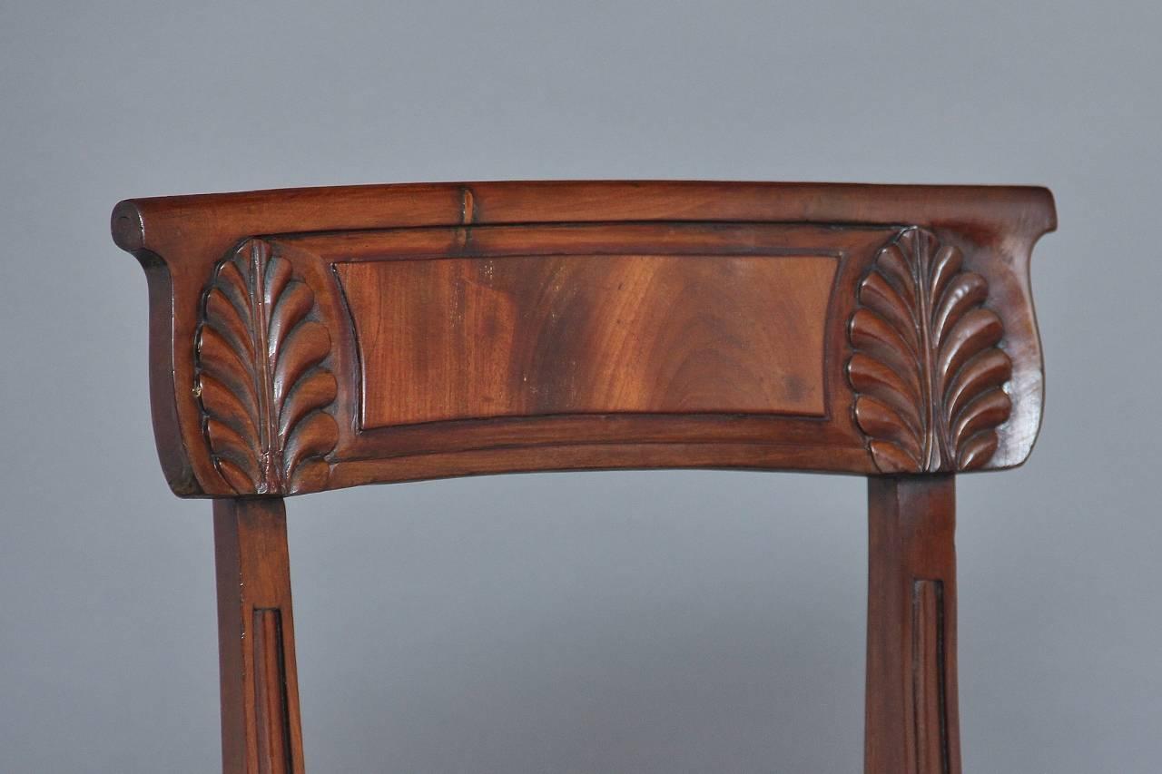 Set of Four 19th Century Dining Chairs 2