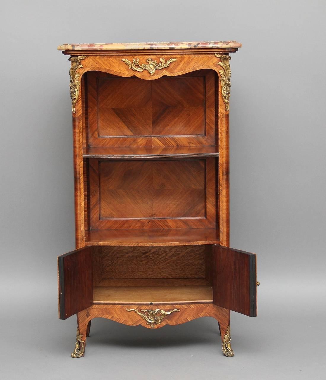 19th Century French Kingwood Bookcase or Cabinet 2