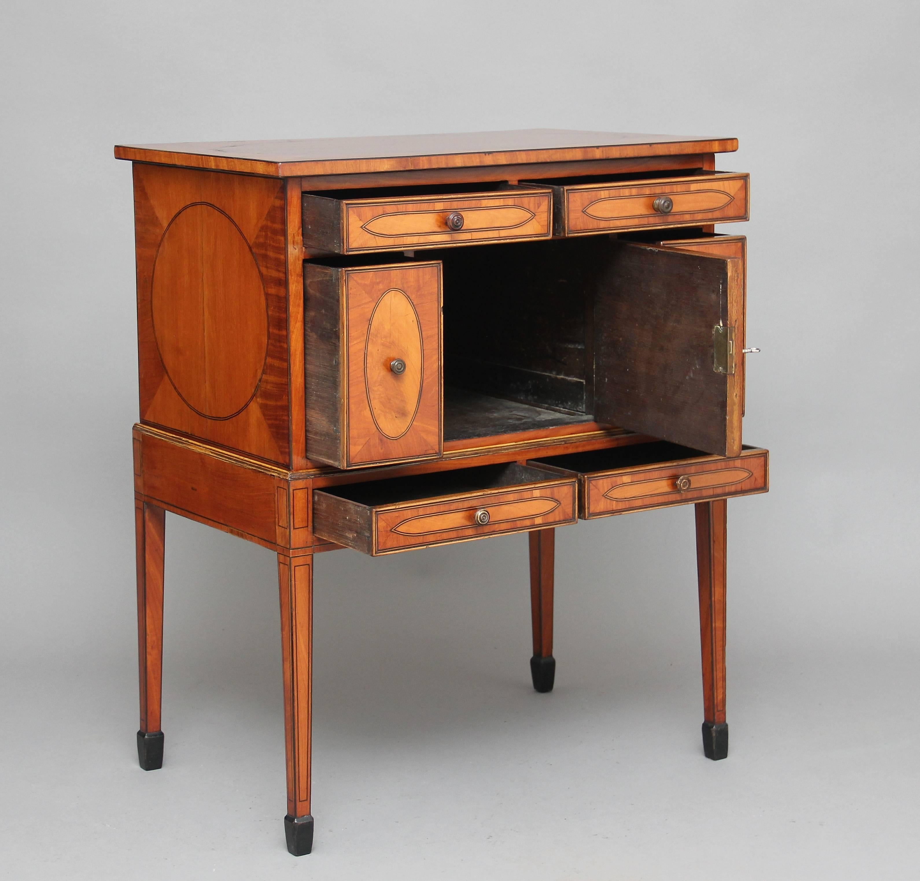 Early 19th Century Satinwood Cabinet 5