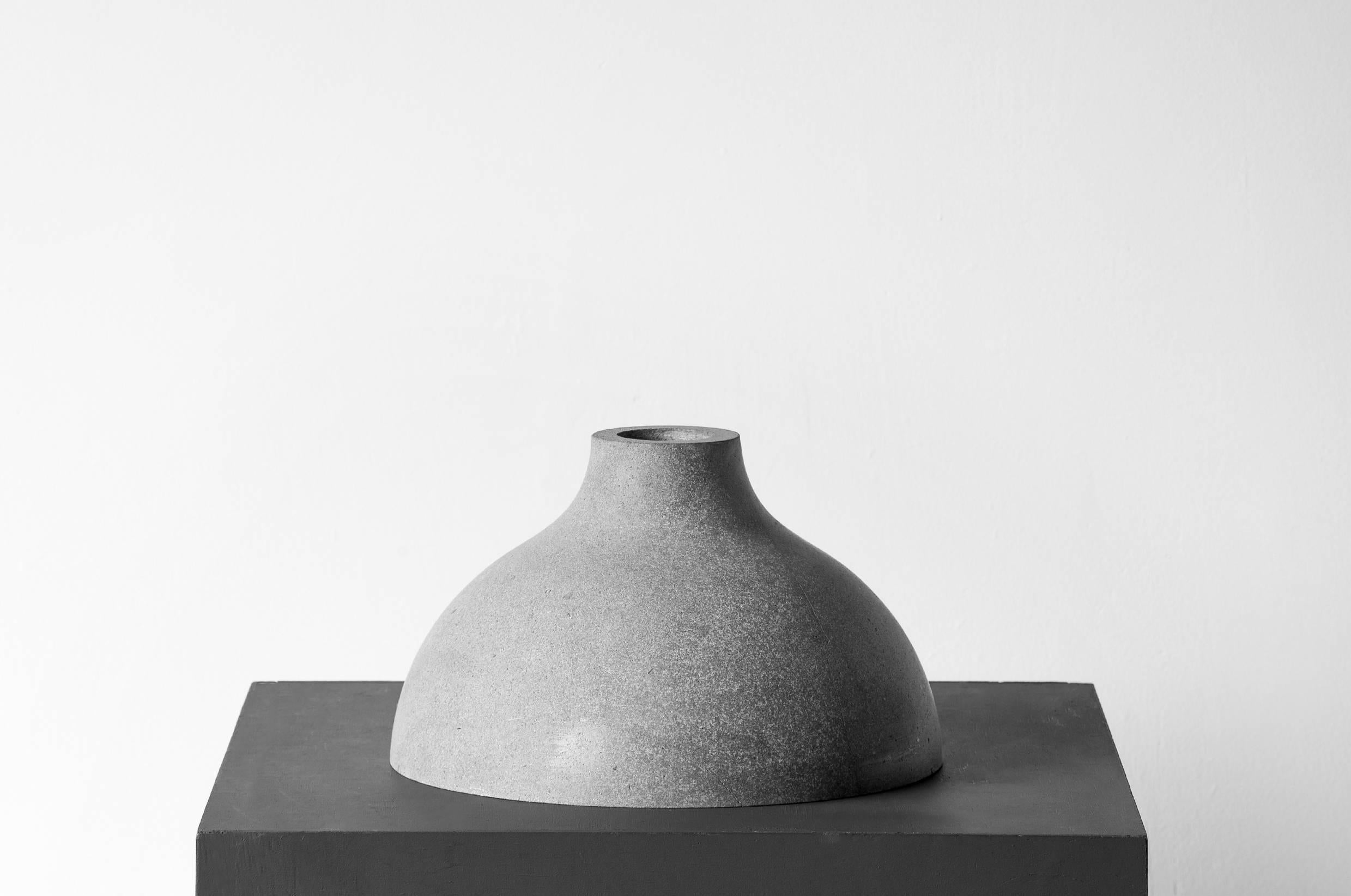 Brutalist S.R.O. Rito Volcanic Stone Vessel #4 ( Large ) by Ewe Studio For Sale