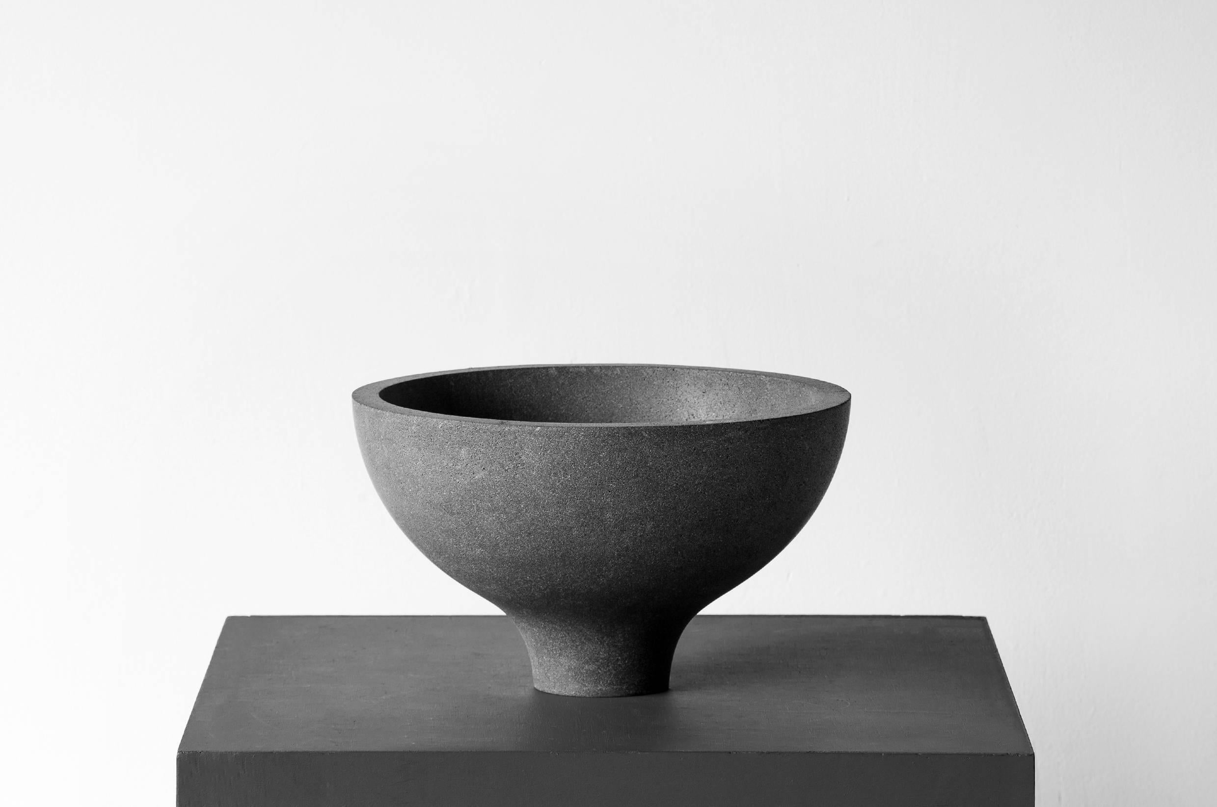 Brutalist S.R.O. Rito Volcanic Stone Vessel #3 ( Large ) by Ewe Studio For Sale