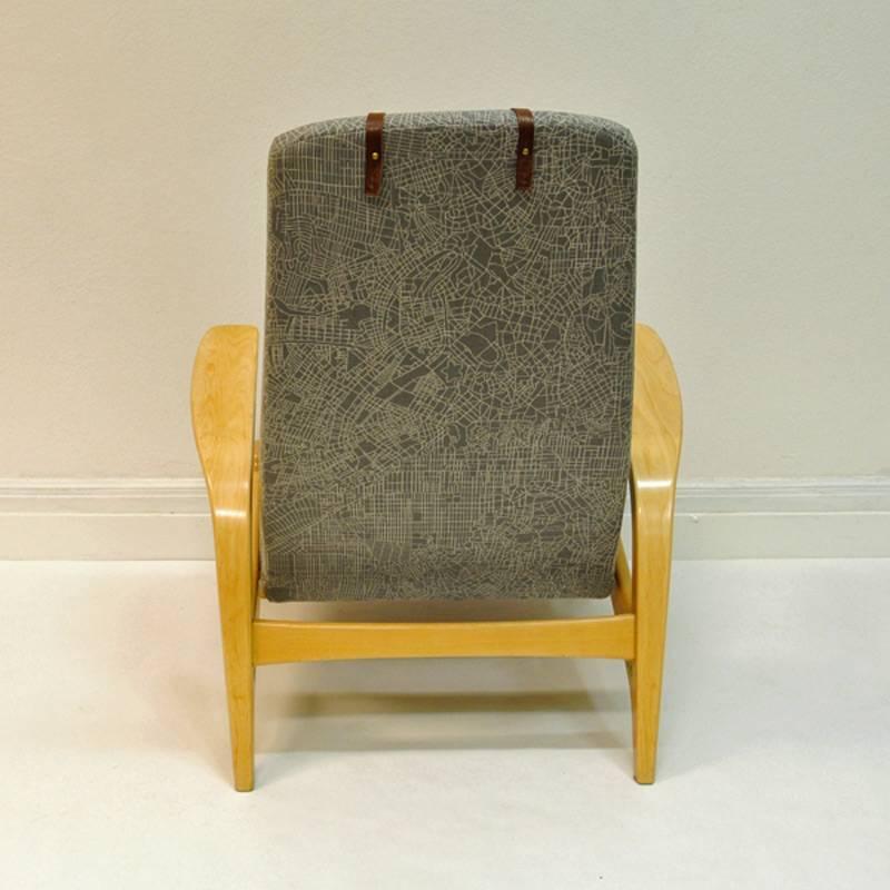 Norwegian Rock 'n Rest comfortable Lounge Chair from 1960s by Rastad & Relling, Norway