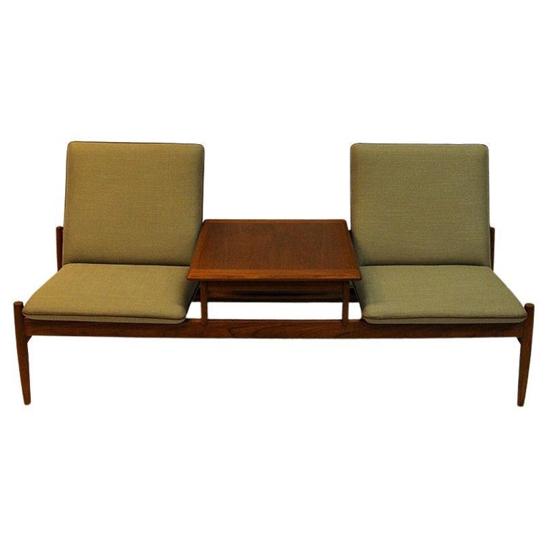 Midcentury Sofa module set Saga with table by Gunnar Sørlie 1958, Norway For Sale 1