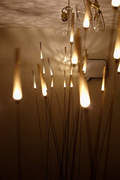 Contemporary Inaho 'Five-Stem' Interactive LED Floor Light by Tangent