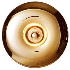 Bombato Glass Wall or Ceiling Light Contemporary