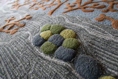 Angela Adams Ocean Floor Area Rug & Tapestry, One-of-a-kind, Handcrafted, Modern