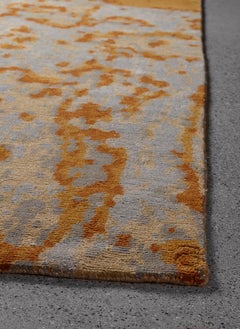 Angela Adams Bark / Aspen Area Rug, 100% New Zealand Wool, Hand-Knotted, Modern