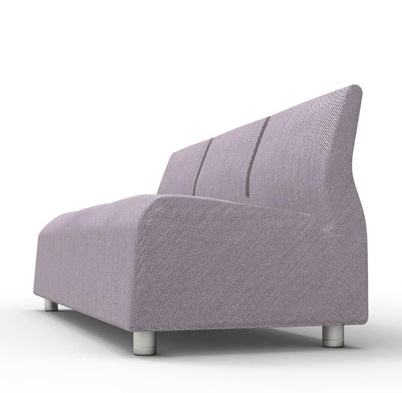 Modern Sofa Three-Seat Conversation Upholstered Lily Satyendra Pakhale, 21st Century For Sale