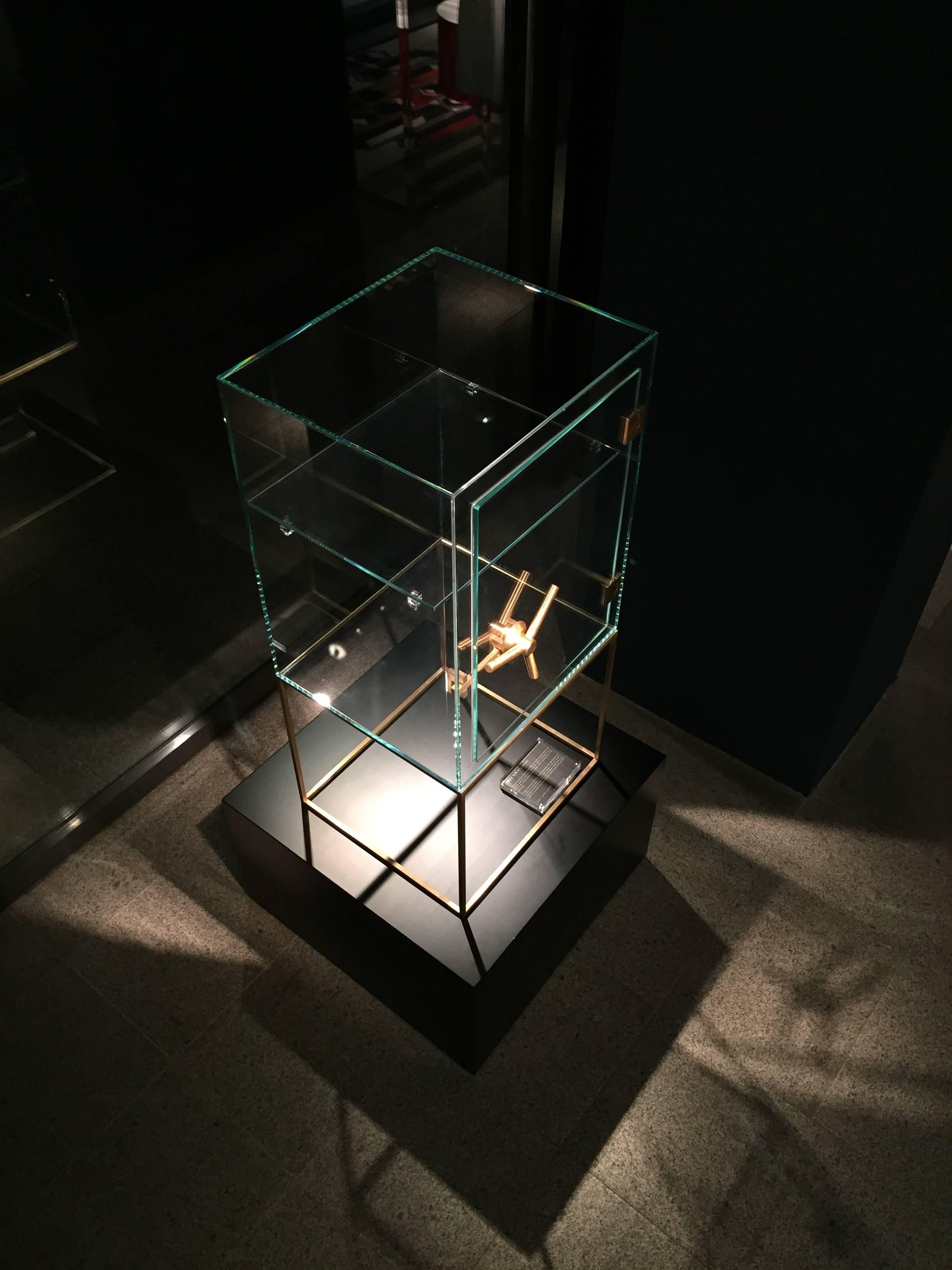 Contemporary Precious Crystal Safe Storage Cabinet by Ctrlzak for Editions Milano For Sale