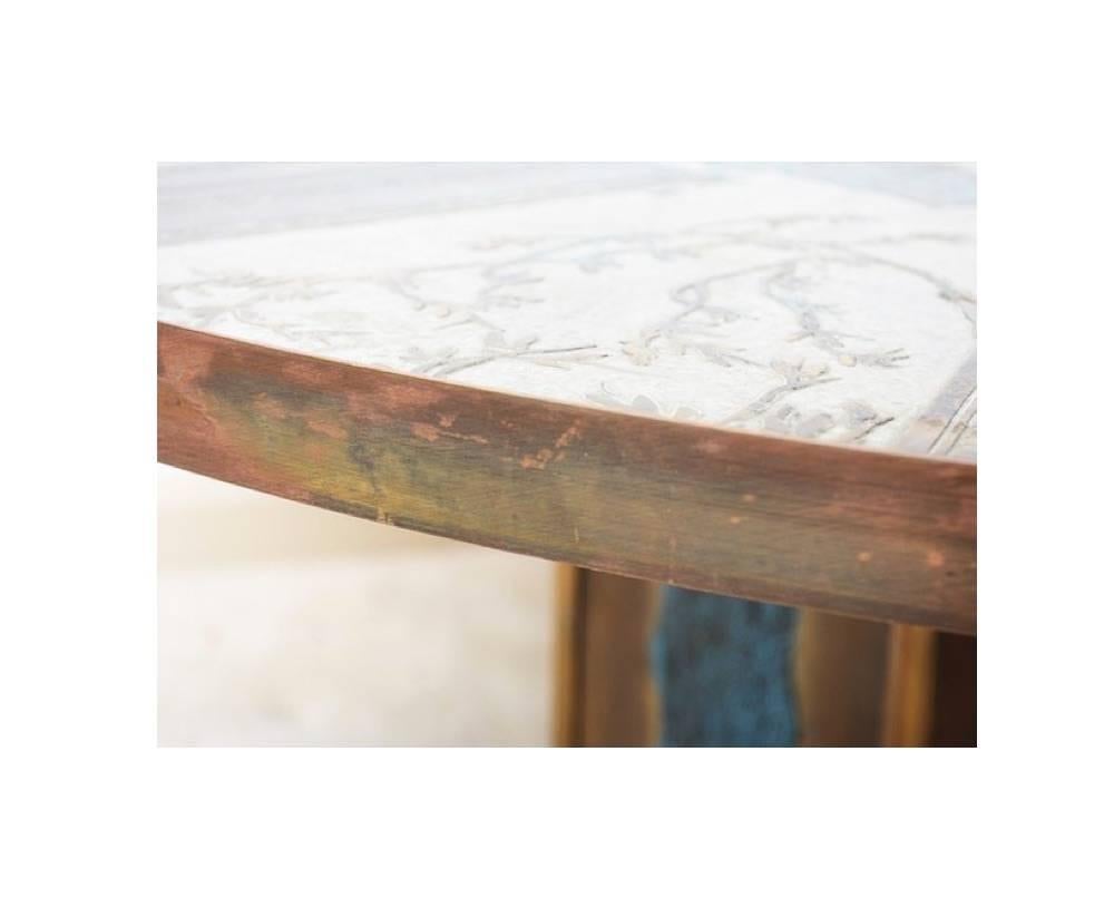 Bronze Chinoiserie Chan Coffee Table by Philip and Kelvin Laverne