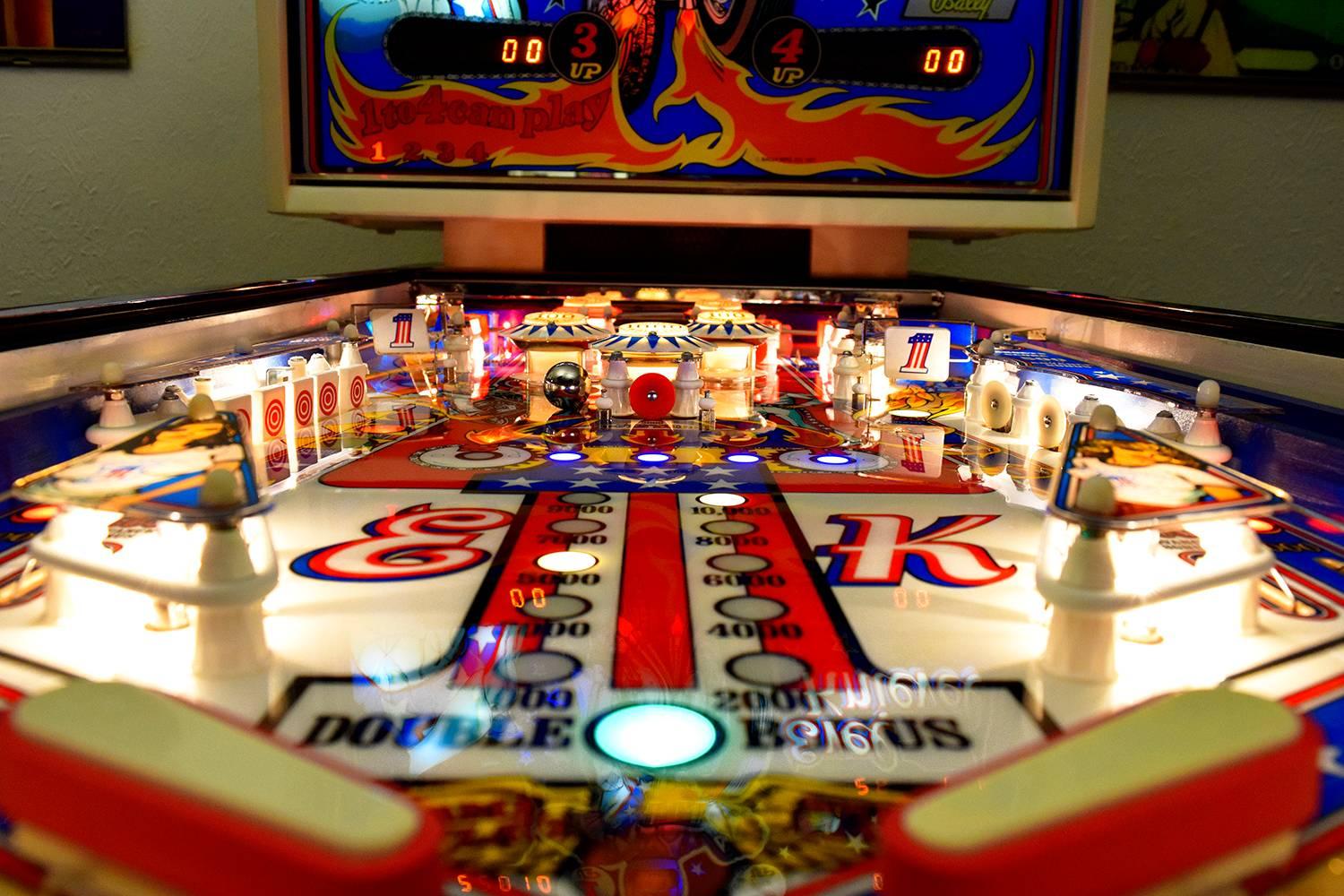 evel knievel pinball for sale