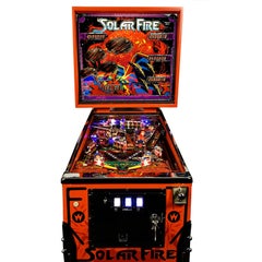 Williams Solar Fire, Vintage Pinball Machine 1981, High-End Restored