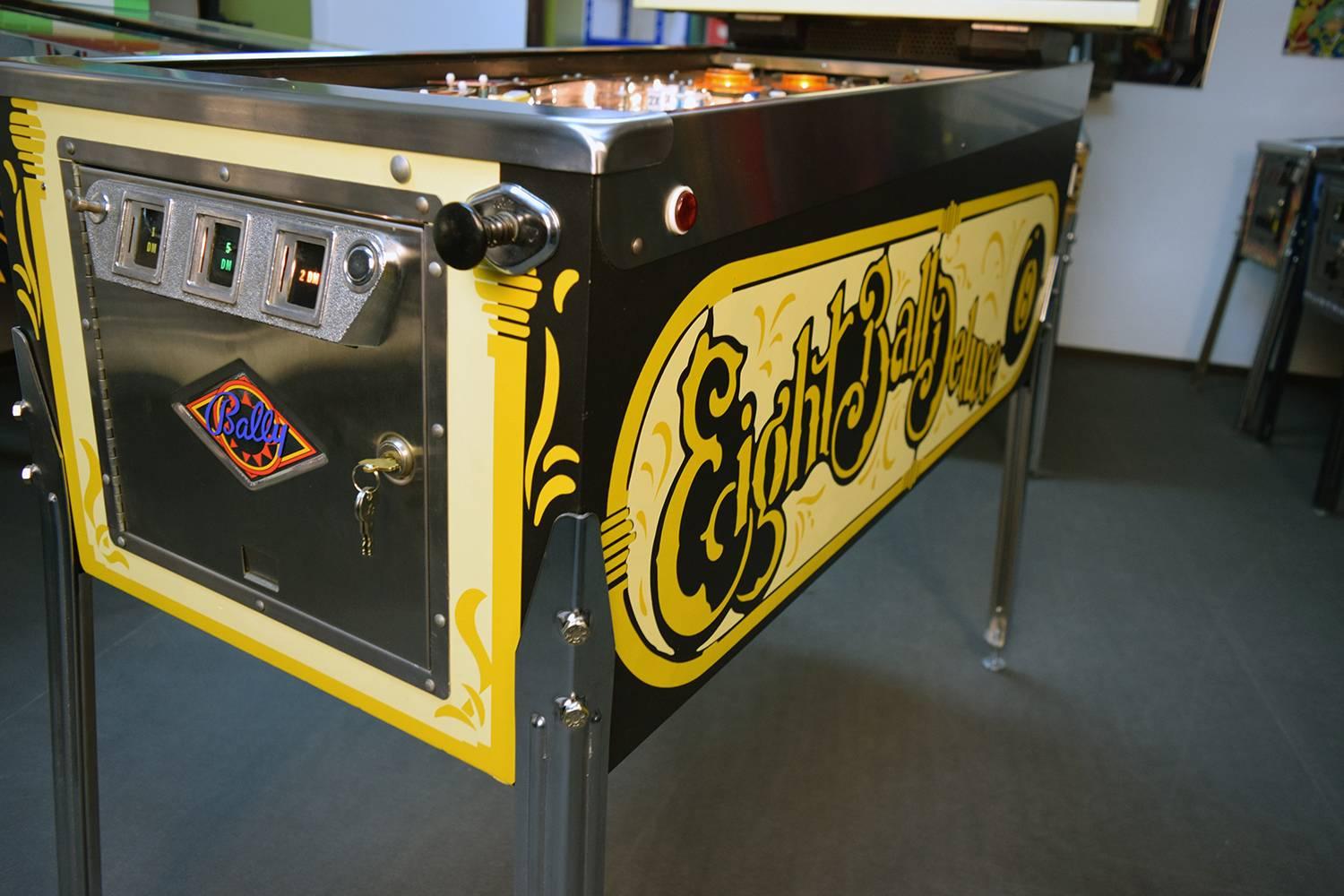 bally eight ball pinball machine for sale