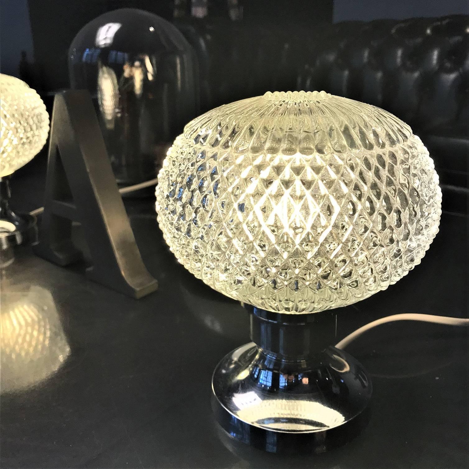 lead crystal table lamps