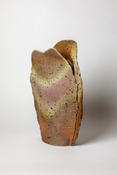 Glazed stoneware vase by André Bodin, 1987.