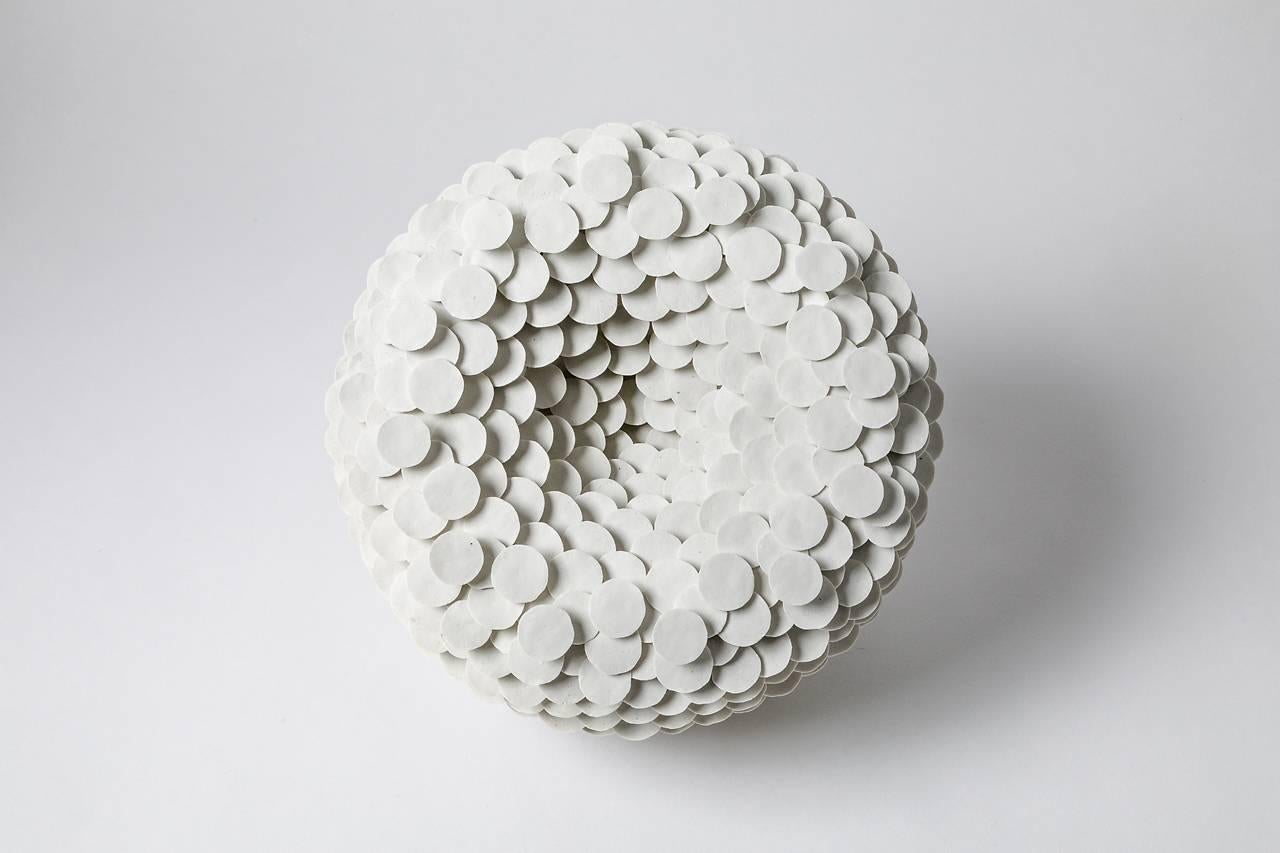 Beaux Arts Porcelain Sculpture by Mart Schrijvers Entitled 