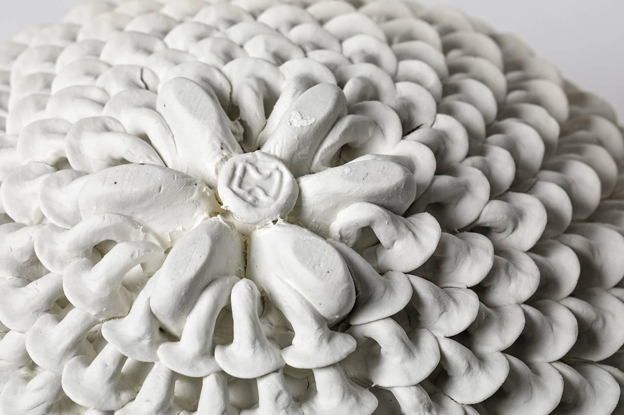 French Porcelain Sculpture by Mart Schrijvers Entitled 