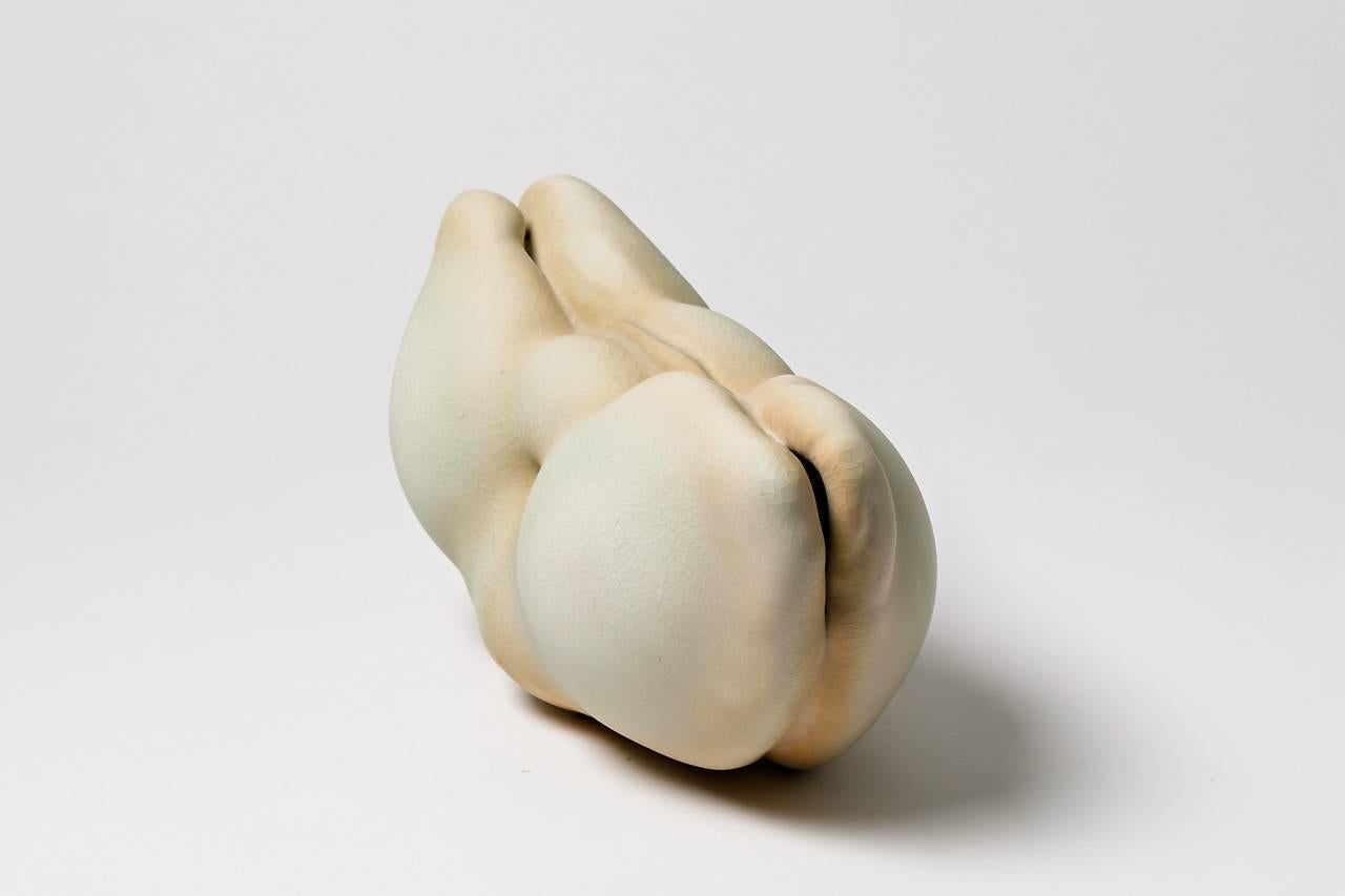 Contemporary Unique Porcelain Sculpture by Wayne Fischer, 2017