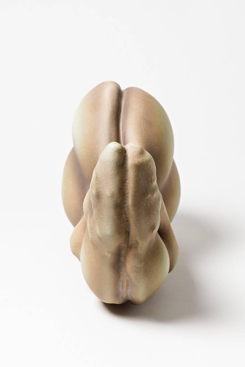Contemporary Unique Porcelain Sculpture by Wayne Fischer, 2017 For Sale