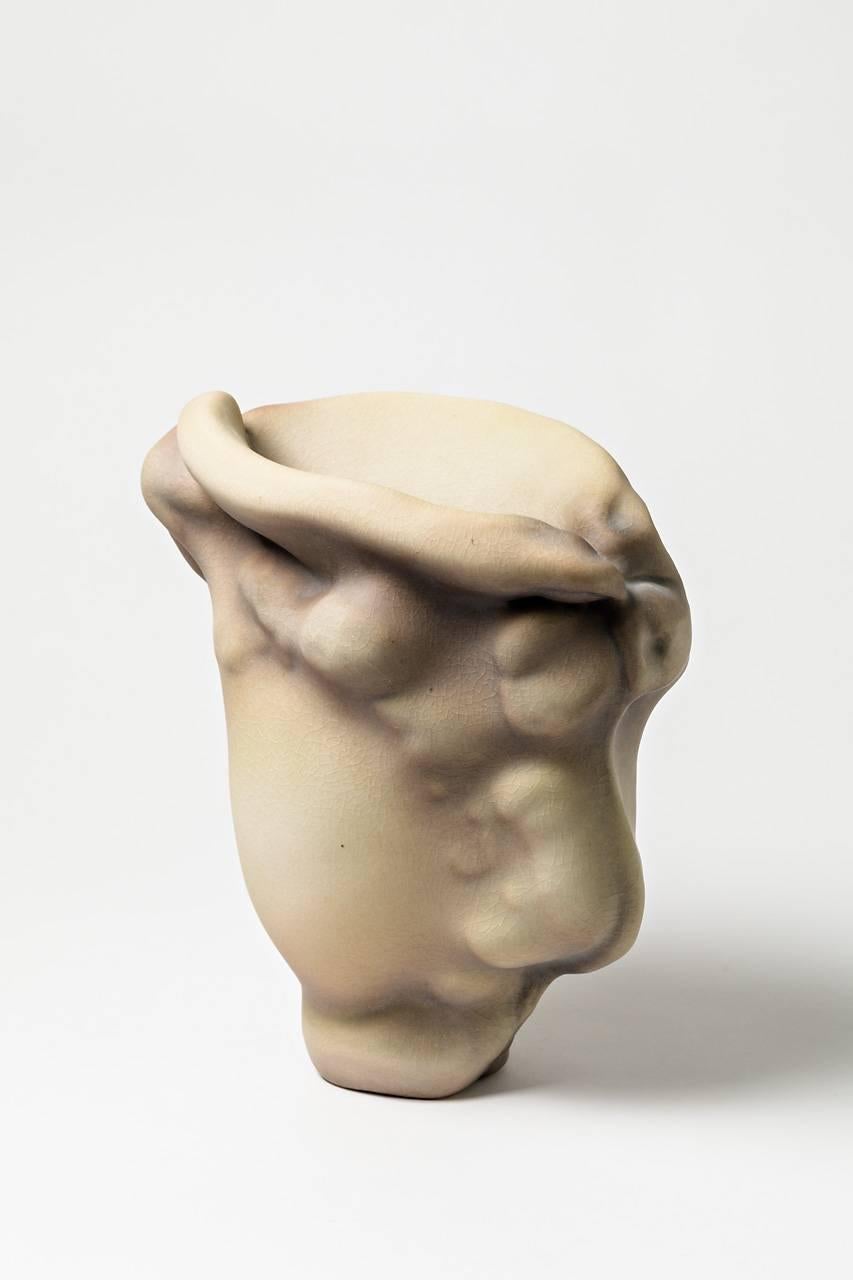 Unique Porcelain Sculpture by Wayne Fischer, 2017 (Beaux Arts)