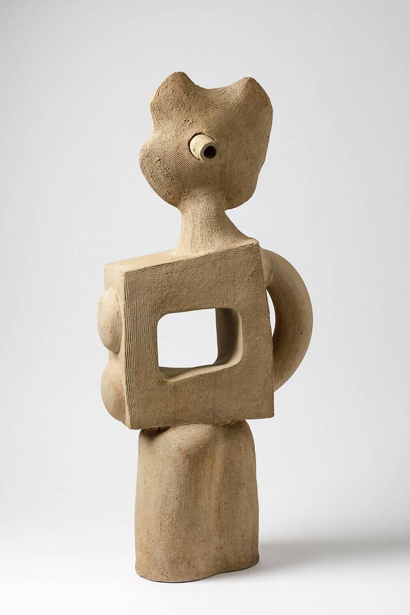 A big ceramic sculpture by Michel Lanos.
Perfect original conditions,
circa 1980-1990.