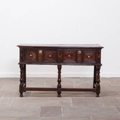 17th Century Jacobean (1603-1625) Oak Dresser Base