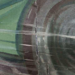 Extremely Large 1940s Fairground Canvas